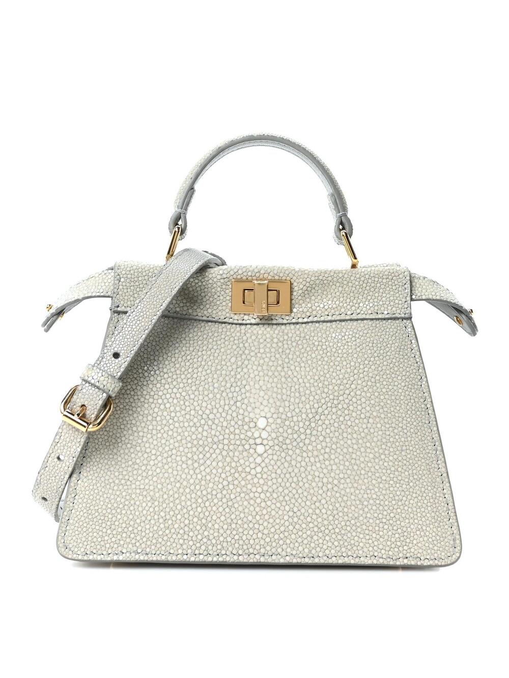 Fendi Stingray Shiny Nappa Petite #266516F49B